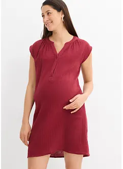 2-in-1 Umstands- und Stillkleid aus Baumwollmusselin, bonprix