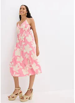 Trägerkleid aus fließender Viskose, bonprix