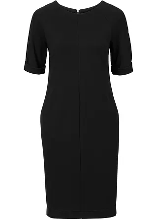 Kleid in schwarz von vorne - BODYFLIRT