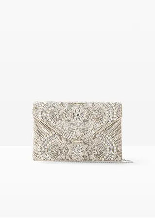 Clutch in beige - bonprix
