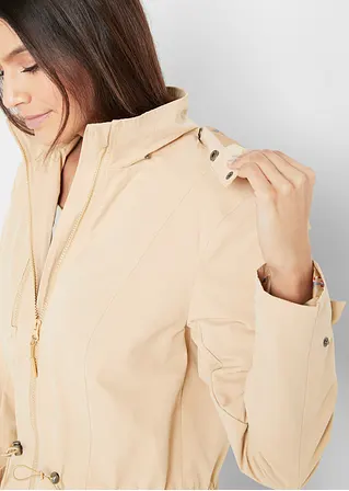 Parka in beige (Detailaufnahme) - bonprix