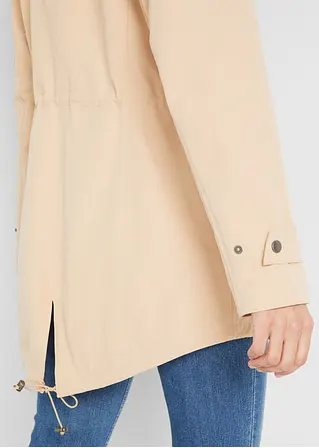 Parka in beige (Detailaufnahme) - bonprix