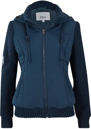 Übergangsjacke in blau von vorne - bonprix