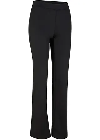 Thermo-Leggings, ausgestellt in schwarz von vorne - bonprix