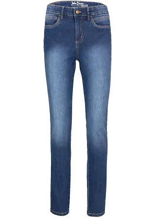 Skinny-Jeans in blau von vorne - bonprix