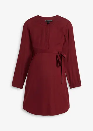 Umstands-Blusenkleid / Stillkleid in rot von vorne - bonprix