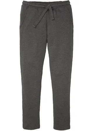 Herren Jogginghose in grau von vorne - bonprix
