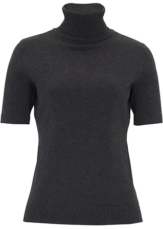 Pullover in grau von vorne - bonprix