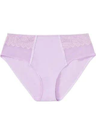 Maxislip in lila von vorne - bonprix