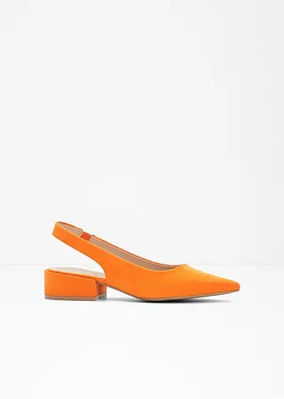 Sling Pumps in orange - bonprix