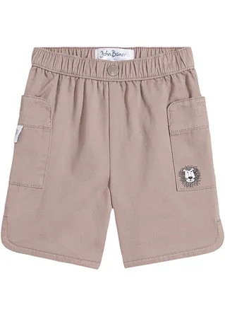 Jungen Bermuda, Regular Fit in braun von vorne - John Baner JEANSWEAR