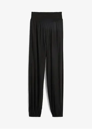 Hose in schwarz von vorne - bonprix