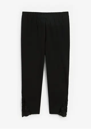 Capri-Legging in schwarz von vorne - bpc selection