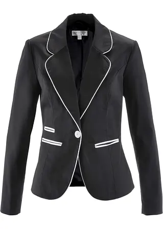 Blazer in weiß von vorne - bonprix