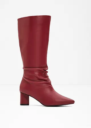 Stiefel in rot von vorne - bonprix