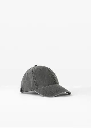 Cap in schwarz von vorne - bonprix