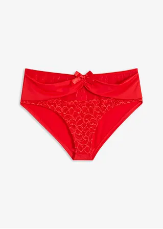 Panty in rot von vorne - bonprix