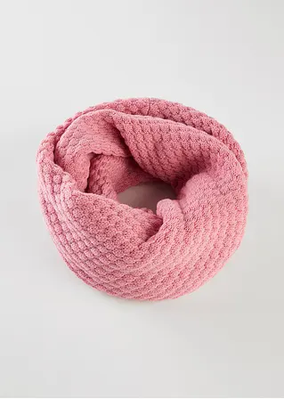 Loop Schal in rosa von vorne - bonprix