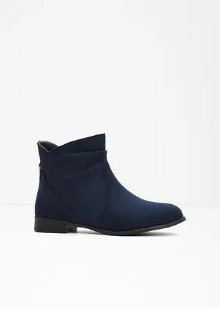 Stiefelette in blau von vorne - bonprix