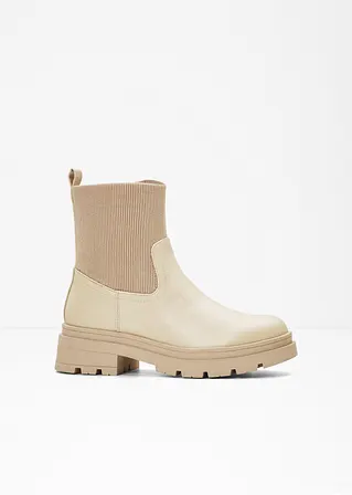 Chelsea Boot in beige - bonprix