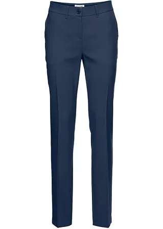 Anzugshose, Petite in blau von vorne - bonprix