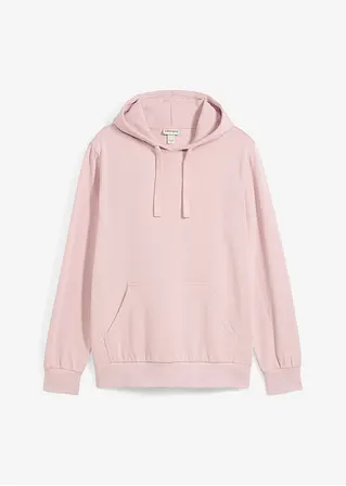 Hoodie in lila von vorne - bonprix