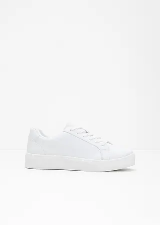 Plateau Sneaker in weiß - bonprix