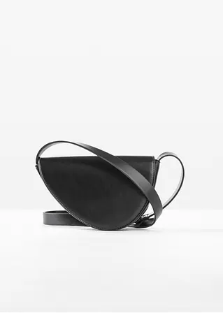 Umhängetasche in schwarz von vorne - bonprix