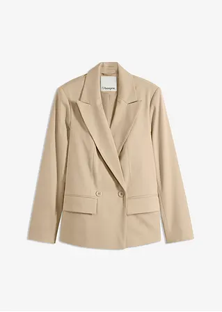 doppelreihiger Blazer in grün von vorne - bonprix