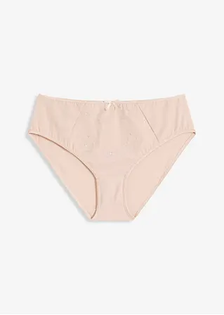 Maxislip in beige von vorne - bonprix