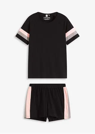 Shorty in schwarz von vorne - bonprix