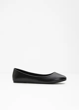 Ballerina in schwarz - bonprix