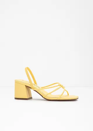 Sandalette in gelb - bonprix