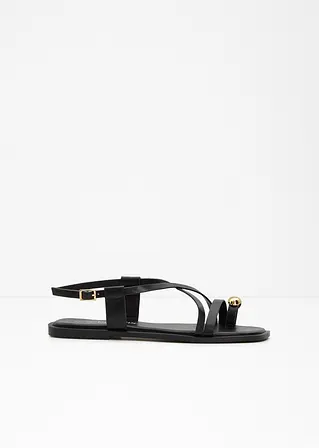 Sandale in schwarz - bonprix