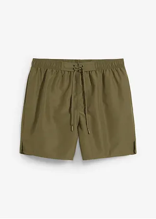 Badeshorts Herren in grün von vorne - bonprix