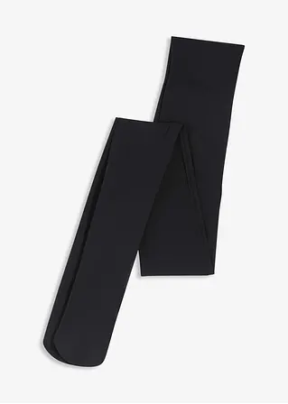 Overknee Strumpfhose 70den in schwarz von vorne - bonprix
