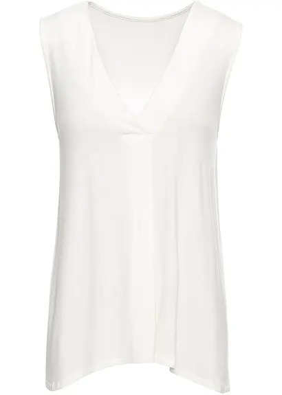 Top in weiß von vorne - bonprix