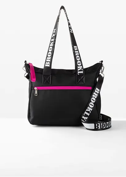 Sporttasche in schwarz von vorne - bonprix