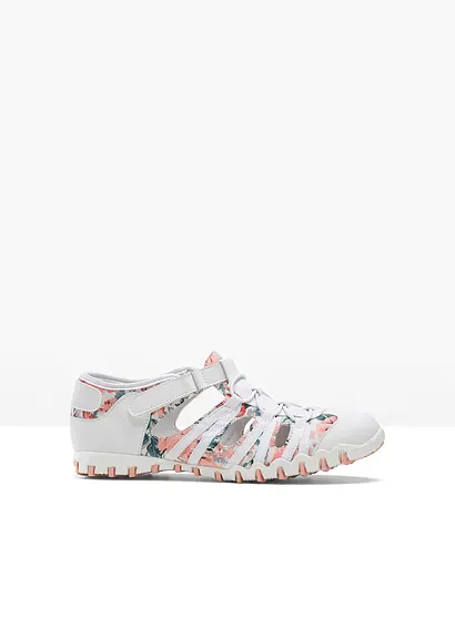 Slipper in weiß von vorne - bonprix