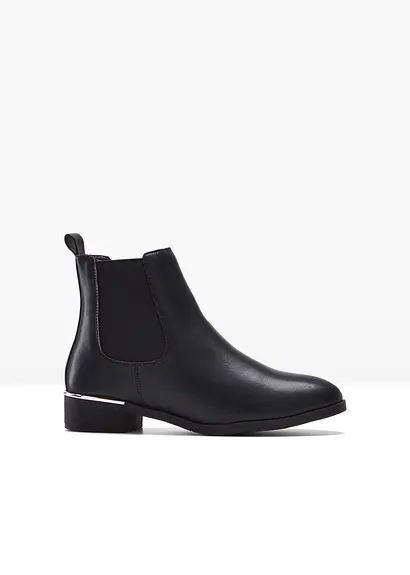Chelsea Boot in schwarz - bonprix