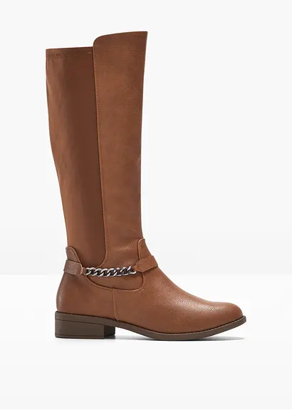 Stiefel in braun von vorne - bonprix
