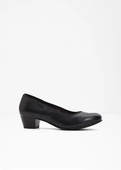 Jana Pumps in bequemer Weite in schwarz - Jana