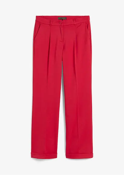 Marlenehose in rot von vorne - bonprix