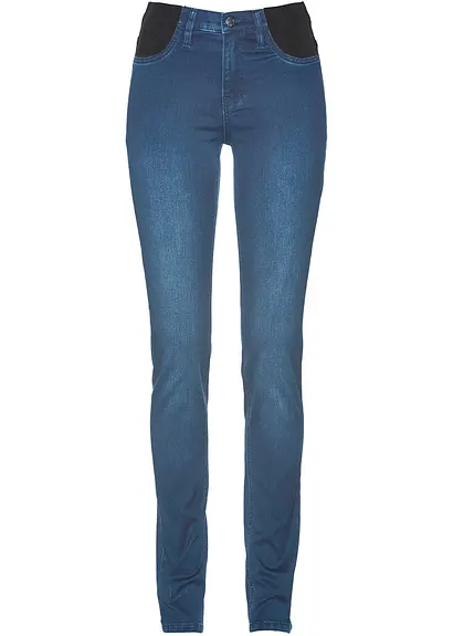 Jeans mit Bequembund in blau - bonprix