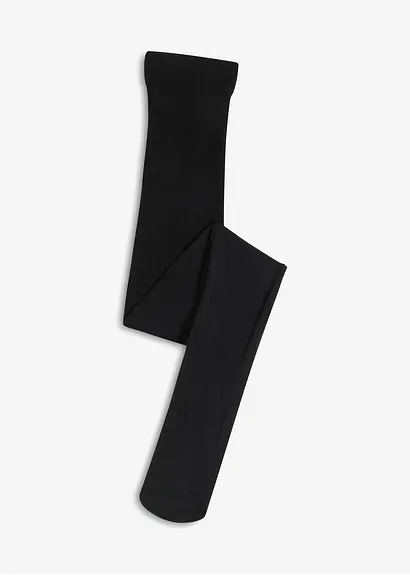 Schwangerschafts-Strumpfhose 50den in schwarz von vorne - bonprix