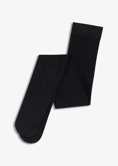 Strumpfhose 50den in schwarz von vorne - bonprix