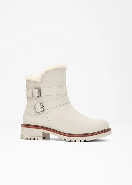 Boots in beige - bonprix