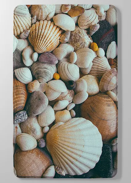 Badematte mit Memory Schaum in beige - bonprix