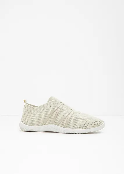 Barfußschuhe mit flexibler Sohle in beige - bonprix