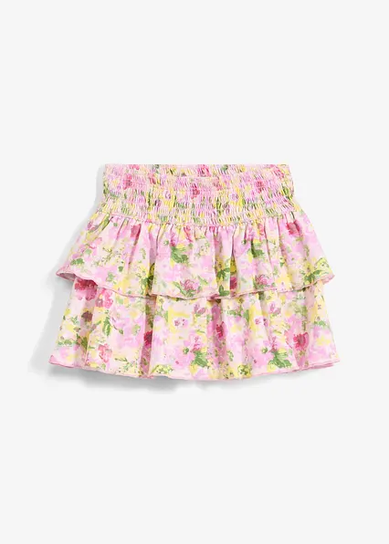 Jersey-Rock aus reiner Bio-Baumwolle in lila von vorne - bonprix